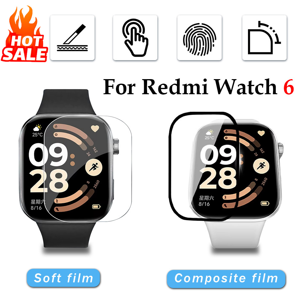 Watch Face Protector - 1-5 Buah Film Lembut untuk Xiaomi