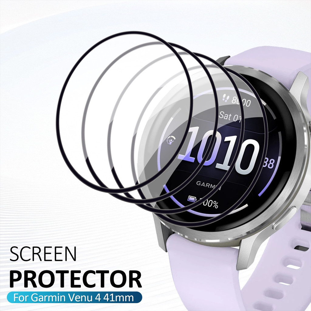 Watch Face Protector - 4 Buah Film Pelindung Layar HD