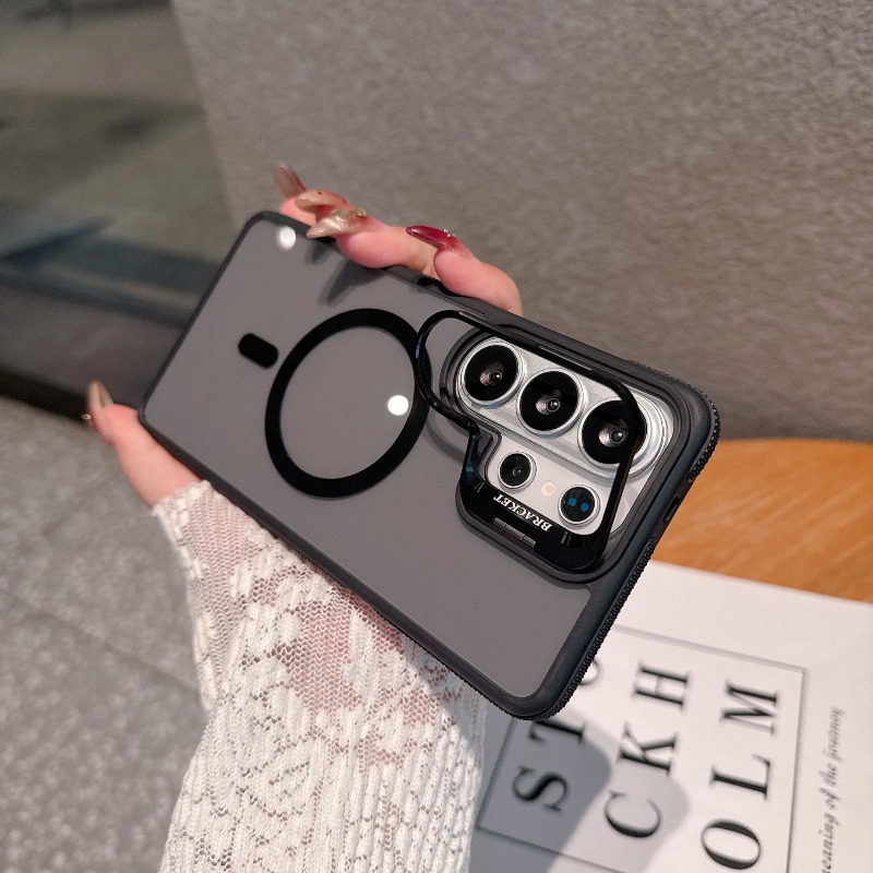 Magnetic Charging Stand - Penyangga Lensa Tersembunyi Mewah Untuk Casing