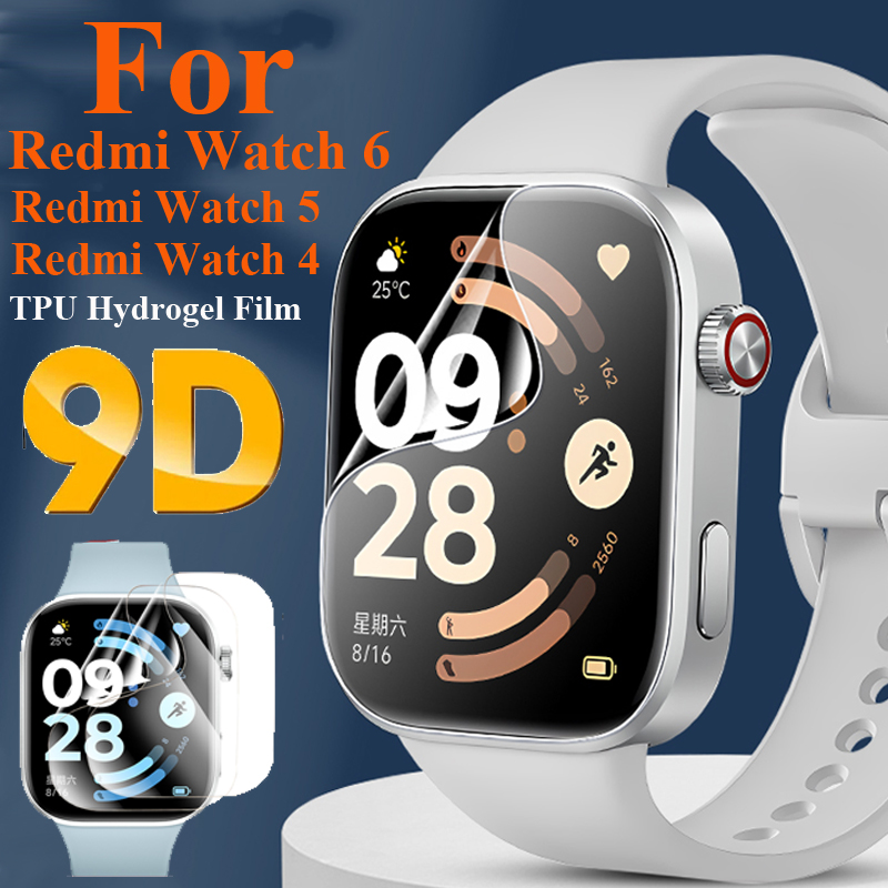 Watch Face Protector - 1-5 Buah Film Pelindung Hidrogel untuk