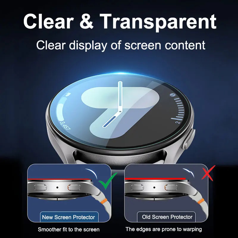 Kaca Tempered untuk Jam Tangan - Samsung Smartwatch Accessories ulasan dan harga