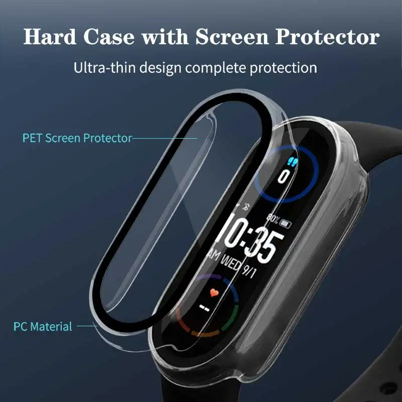 Kaca Antigores + Casing PC unt - Smartwatch Watch Accessories For Women ulasan dan harga