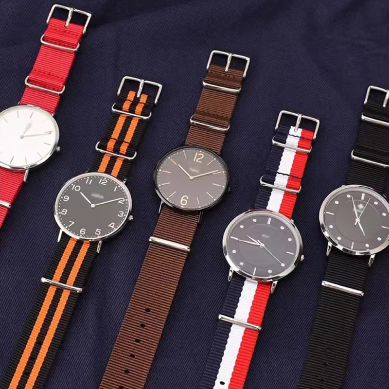 Tali jam tangan nilon kain kua - Nylon Nato Strap ulasan dan harga