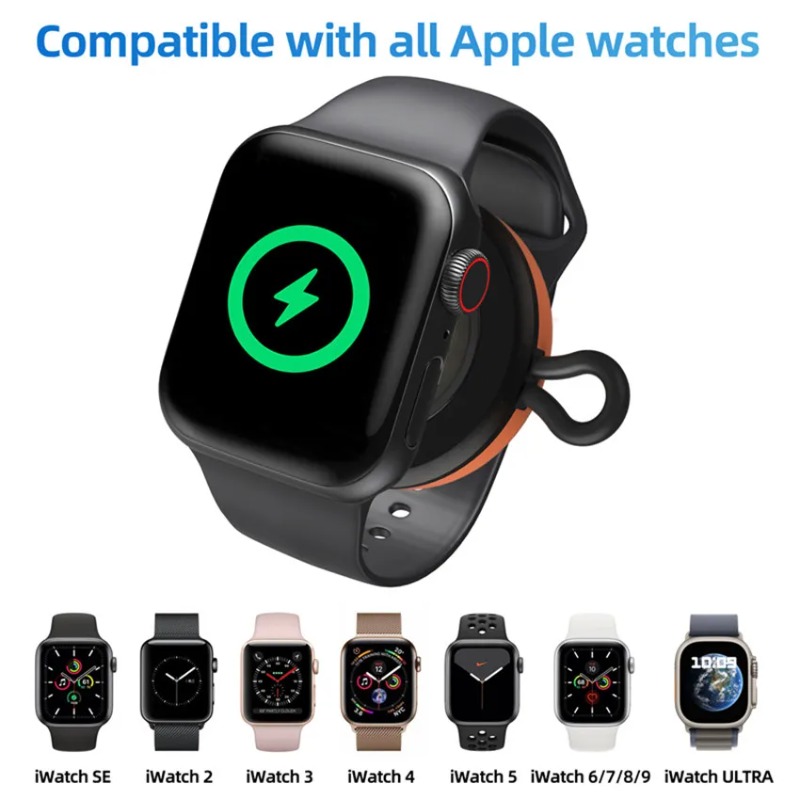 Pengisi Daya Nirkabel Mini Tip - Apple Smartwatch Accessories ulasan dan harga