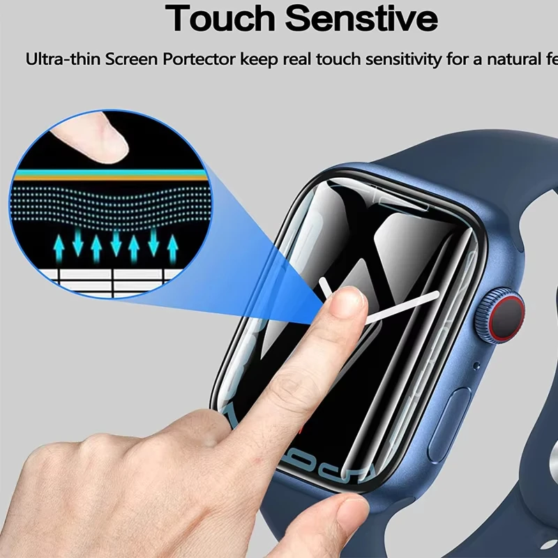Film Pelindung Layar Melengkun - Apple Smartwatch Accessories ulasan dan harga