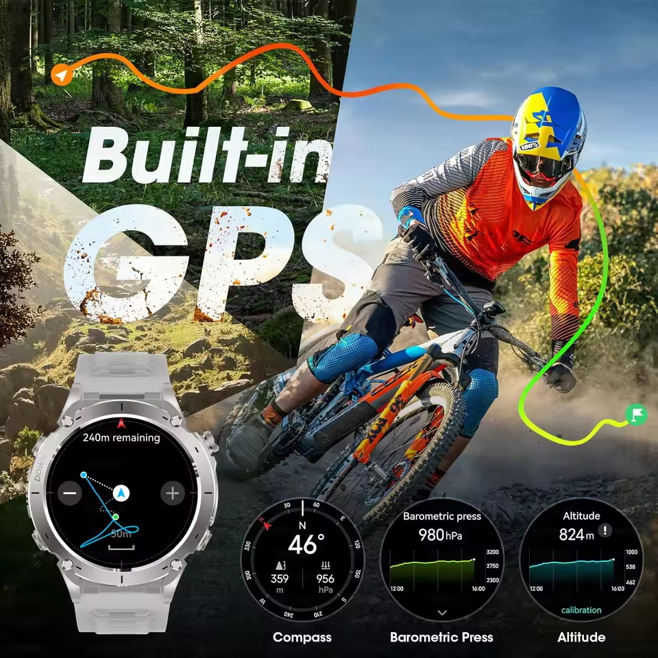 Jam Tangan Pintar GPS Militer  - Smartwatch Store ulasan dan harga