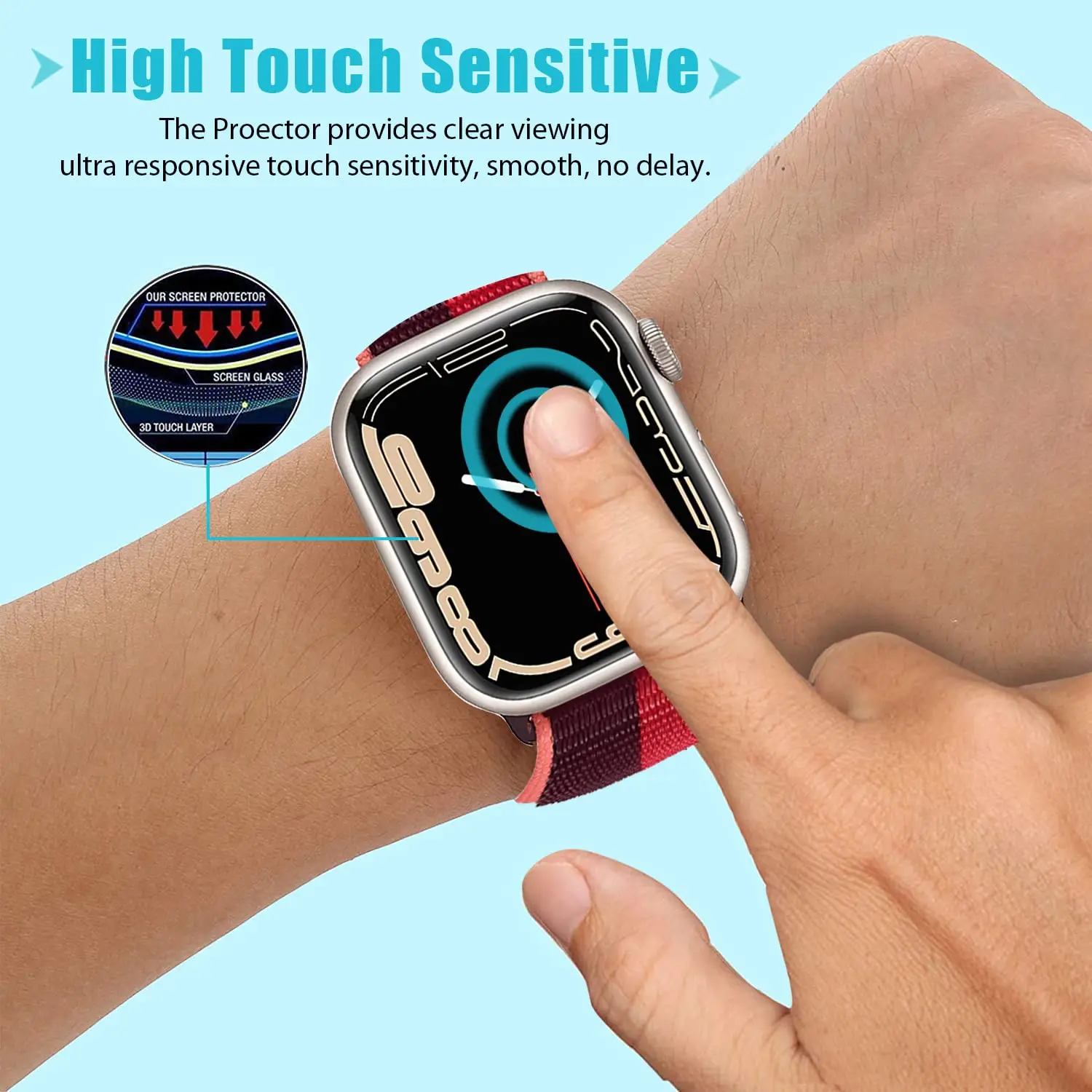 Kaca Tempered 3D untuk Apple W - Apple Smartwatch Accessories ulasan dan harga