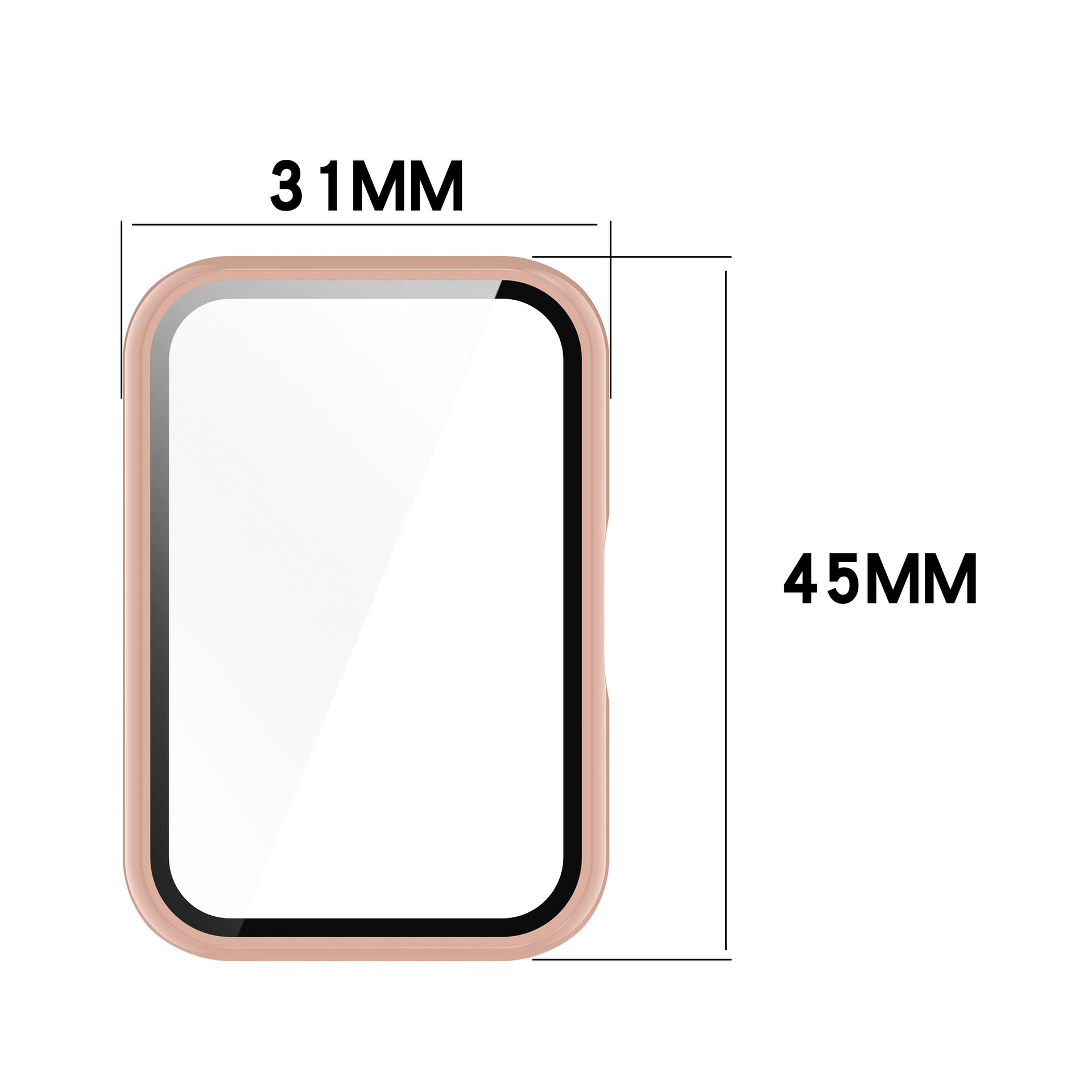 Kaca + Casing untuk Samsung Ga - Smartwatch Watch Accessories For Women ulasan dan harga