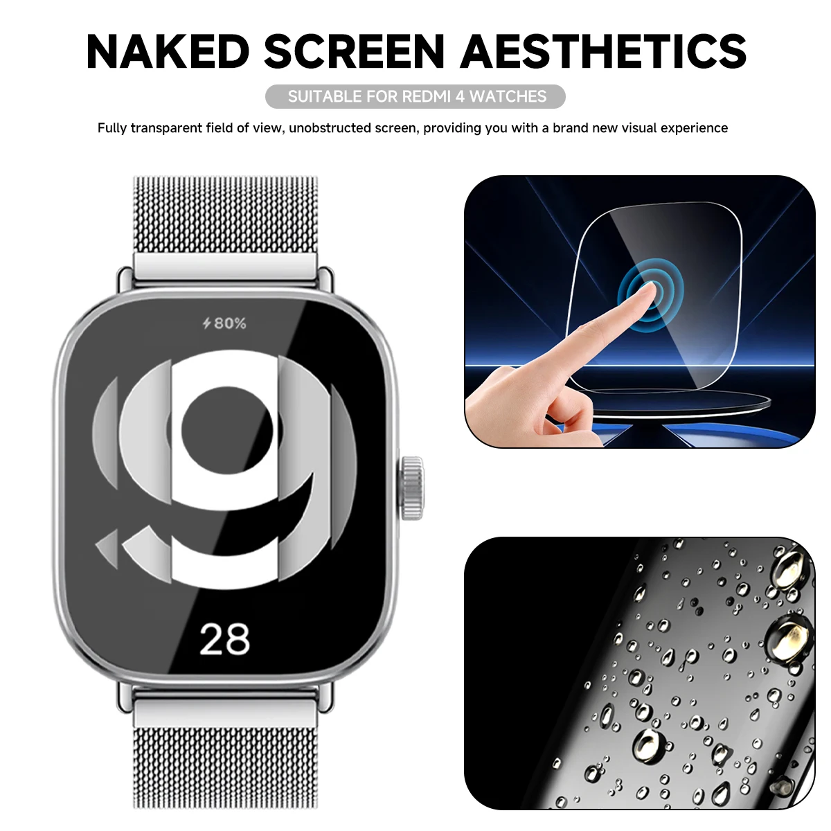 Kaca Tempered untuk Xiaomi Red - Smartwatch Icon ulasan dan harga