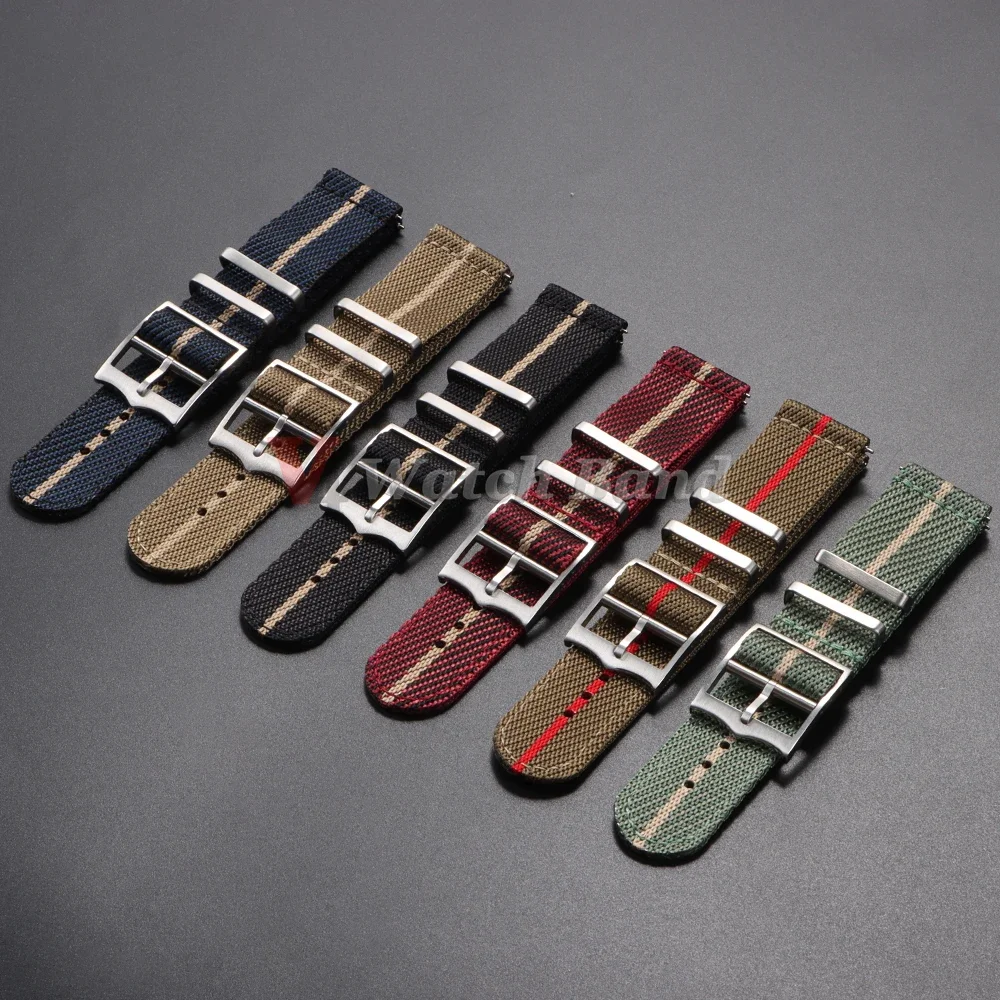 Tali nilon 20 22mm Untuk Tudor - Nylon Nato Strap ulasan dan harga