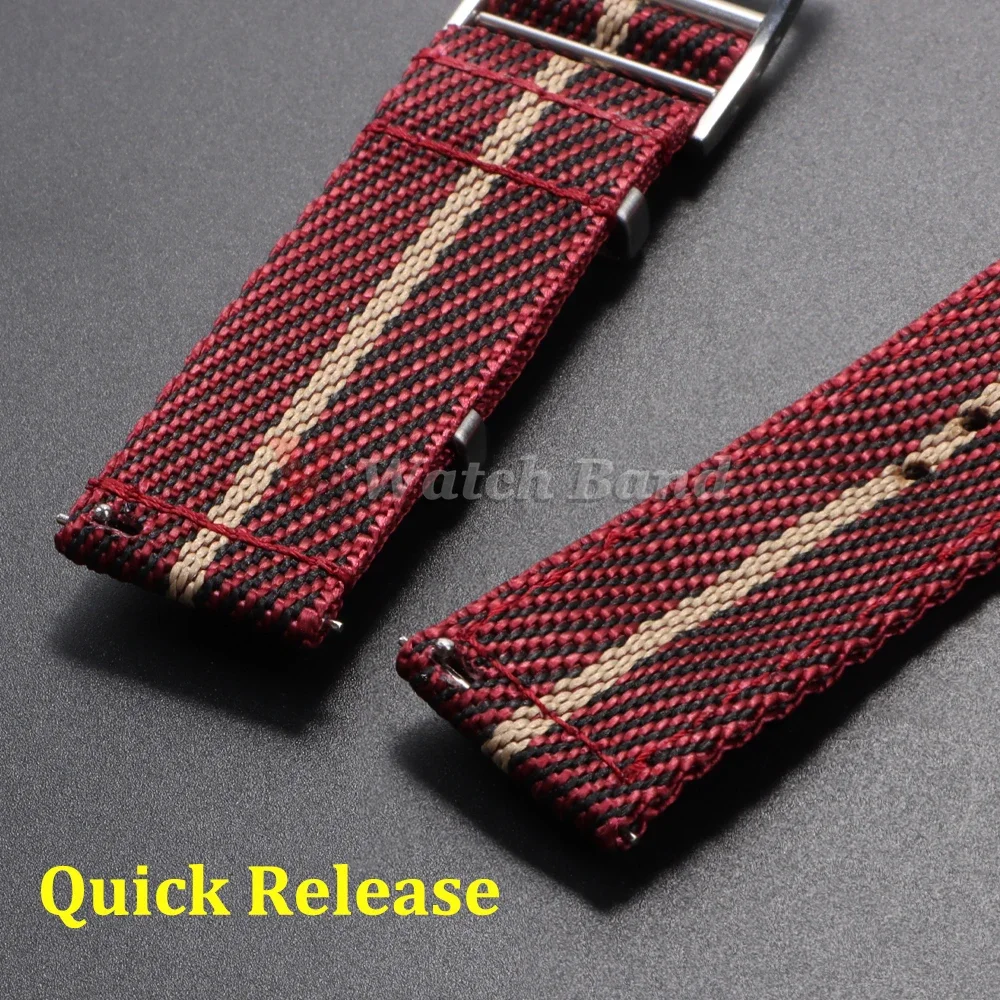 Tali nilon 20 22mm Untuk Tudor - Nylon Nato Strap ulasan dan harga