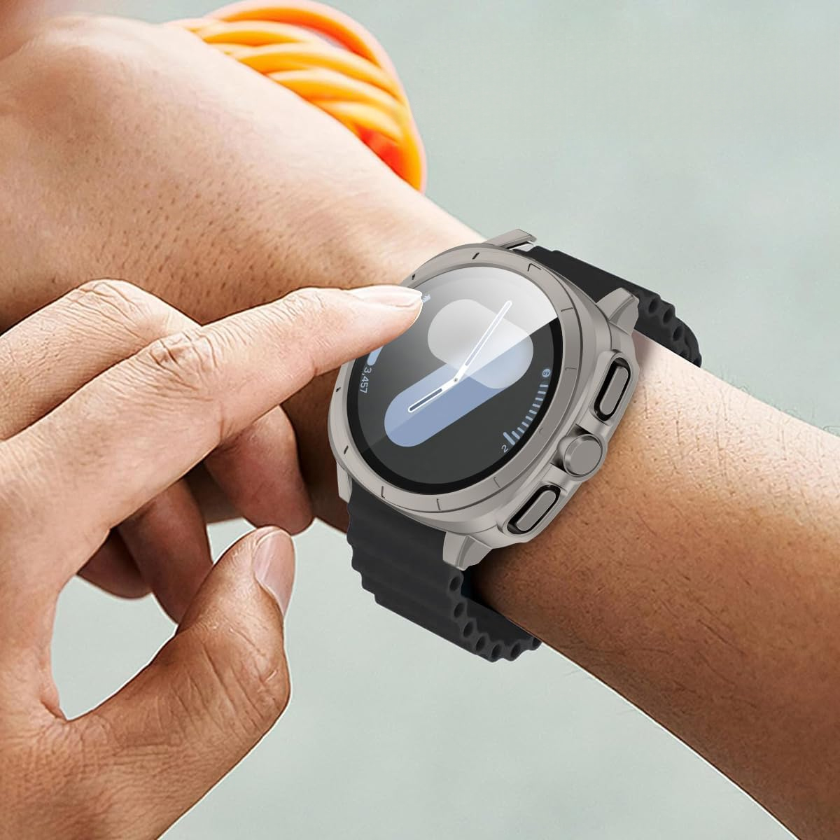 Kaca+Pelindung Untuk Samsung G - Samsung Smartwatch Accessories ulasan dan harga