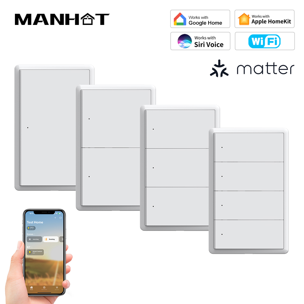 MANHOT Homekit WiFi Smart Swit - Smart Accessories ulasan dan harga