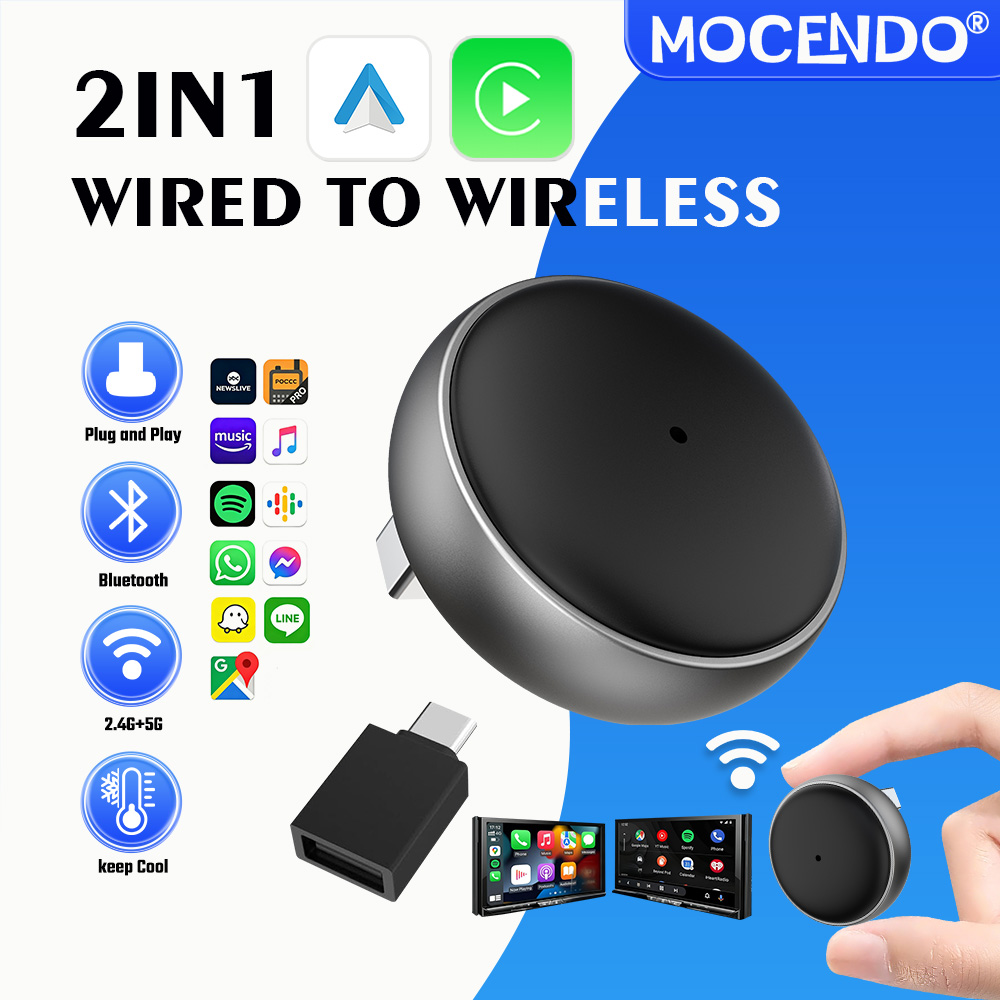 MOCENDO 2in1 Adaptor CarPlay B - Smart Accessories ulasan dan harga