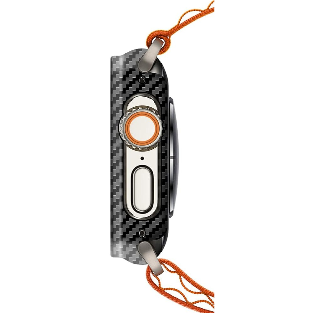 Casing Tipis Serat Karbon Kevl - Watch Face Protector ulasan dan harga