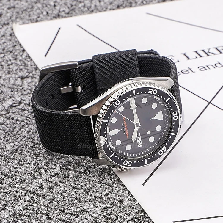 Tali jam tangan nilon 18mm 20m - Nylon Nato Strap ulasan dan harga